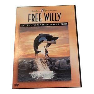 Free Willy 10th Anniversary Edition Widescreen (DVD, 1993, 2003)